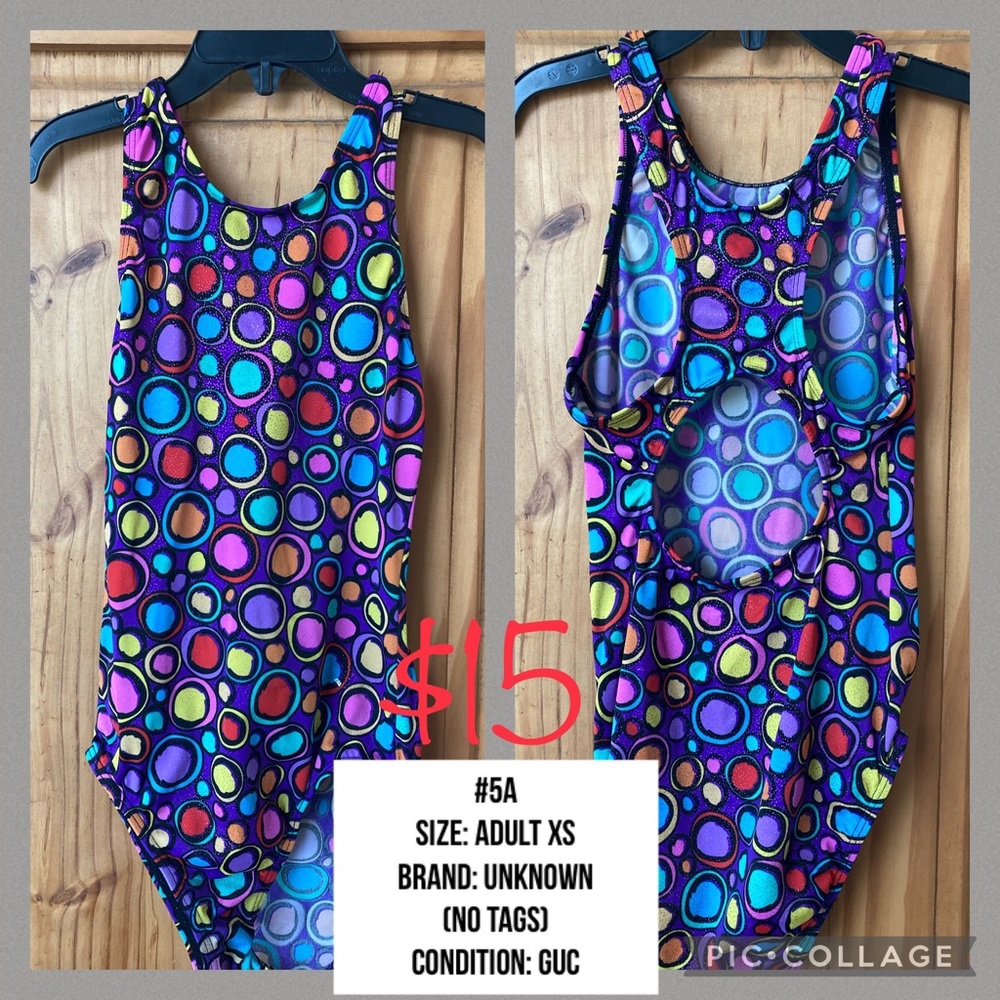 #5A Used Adult X-Small Unknown Leotard
